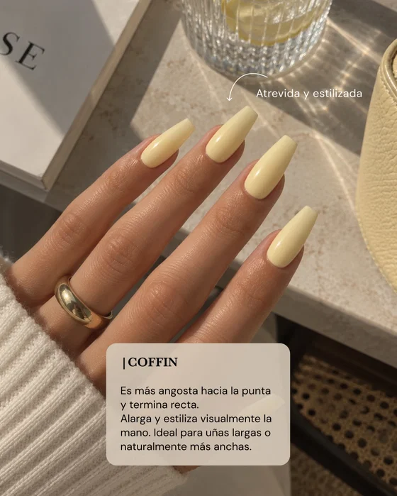 Instagram de Sense Bene: 6 formas de uñas diferentes. 

¿Cuál es tu favorita? ✨ Te leemos en comentarios. 

#viral #foryou #manicure