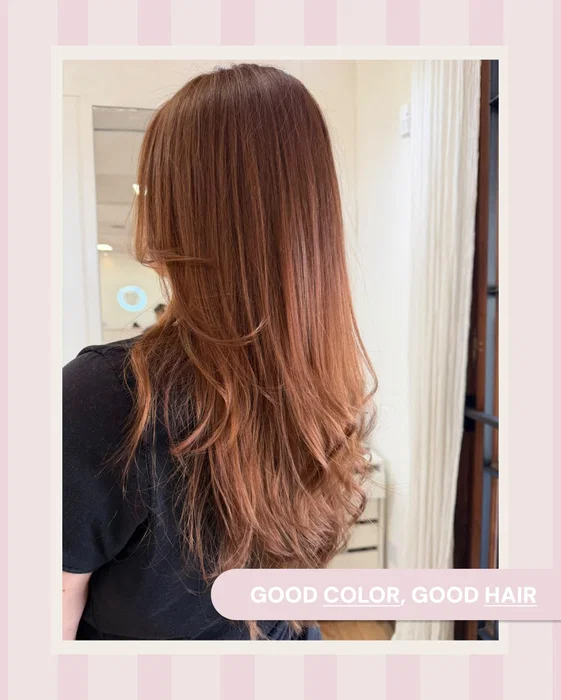 Instagram de Sense Bene: Arreglo de color❣️
Enamoradas de este tono! 

Turnos de peluquería miércoles y viernes, reservá el tuyo! 💌

#viral #foryou #hair #peluquerí
