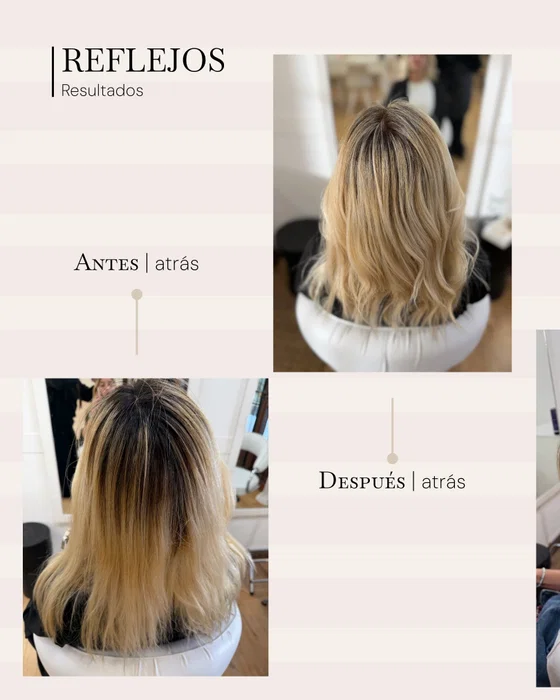 Instagram de Sense Bene: 🌸 REFLEJOS

Aportando luminosidad y color natural al cabello. 

Reservá tu turno de peluquería | miércoles y viernes. 

#viral #foryou #pel